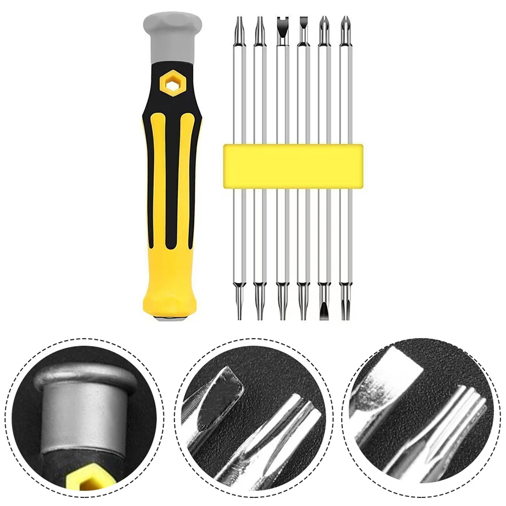 Phone Opening Tool - 12-in-1 multifunctionele schroevendraaierset met kopopeningen voor