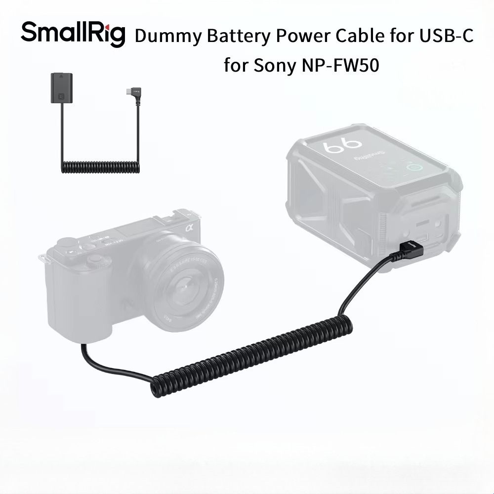 SmallRig 6542 USB-C dummy-accu - Sony Camera Zv-E10 recensie en prijs